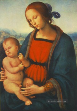 Pietro Perugino Werke - Madonna mit Kind 1501 Renaissance Pietro Perugino